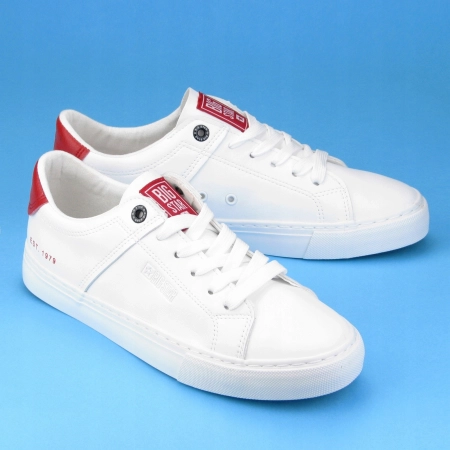 TRAMPKI damskie BIG STAR buty tenisówki sneakersy JJ274212 białe 39