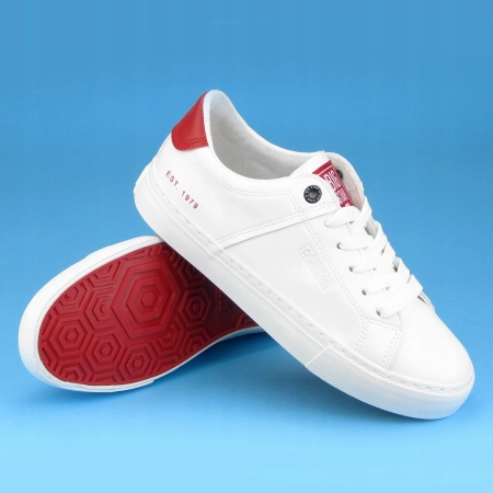 TRAMPKI damskie BIG STAR buty tenisówki sneakersy JJ274212 białe 39