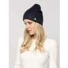 Czapka Damska Zimowa Beanie HEAVY TOOLS z Kryształkami PANDORA Granatowa