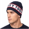 Czapka Męska Zimowa HEAVY TOOLS Beanie Ciepła PEREGRIN Granat