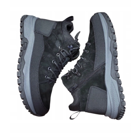 BUTY męskie ZIMOWE trekkingowe BIG STAR trzewiki trapery UU174246 czarne 42