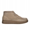BUTY męskie SKÓRZANE botki BIG STAR trzewiki UU174214 beżowe 44