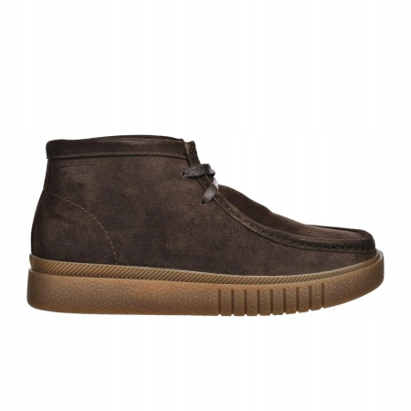 BUTY męskie SKÓRZANE botki BIG STAR trzewiki UU174212 brązowy 43