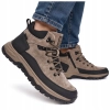 BUTY męskie ZIMOWE trekkingowe BIG STAR trzewiki trapery UU174247 beżowy 44