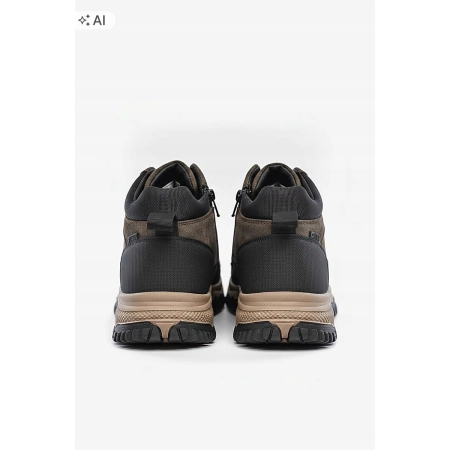 BUTY męskie ZIMOWE trekkingowe BIG STAR trzewiki trapery UU174248 brąz 42