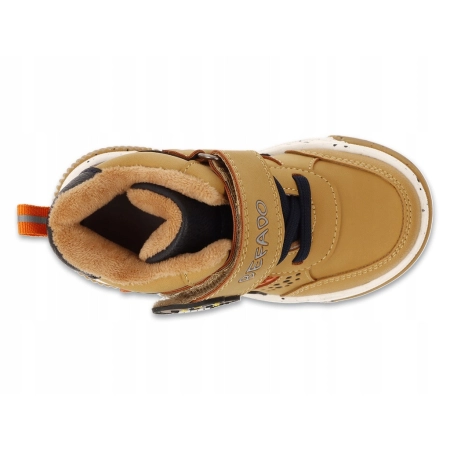 BEFADO Buty dziecięce 169P059 przejściowe trzewiki na rzepy wodoodporne 27