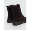 BOTKI Damskie SKÓRZANE Zimowe Zamszowe BIG STAR glany UU274612 r. 39