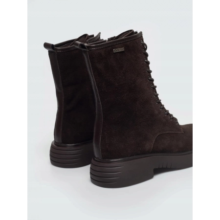 BOTKI Damskie SKÓRZANE Zimowe Zamszowe BIG STAR glany UU274612 r. 39