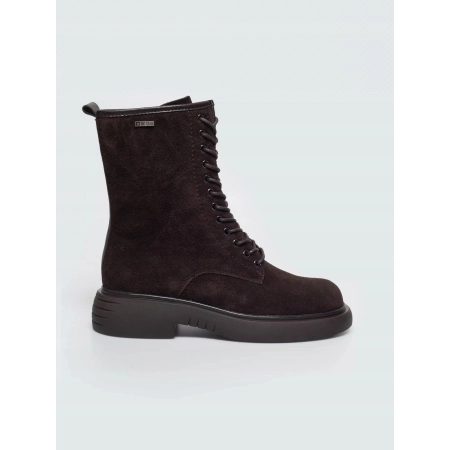 BOTKI Damskie SKÓRZANE Zimowe Zamszowe BIG STAR glany UU274612 r. 39