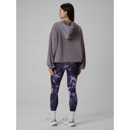 LEGGINSY damskie treningowe 4F SPODNIE na siłownię TTIGF265 fitness S