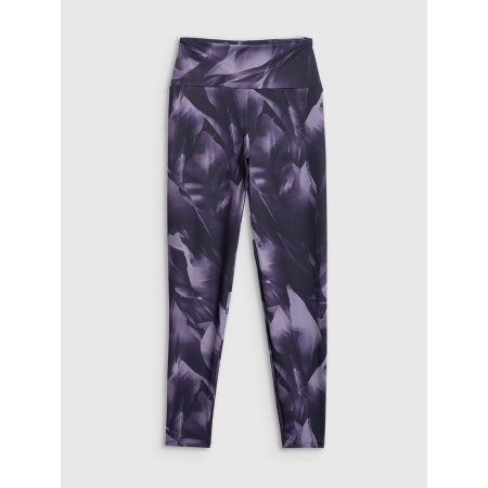 LEGGINSY damskie treningowe 4F SPODNIE na siłownię TTIGF265 fitness S