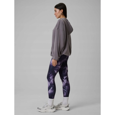 LEGGINSY damskie treningowe 4F SPODNIE na siłownię TTIGF265 fitness L