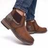 BOTKI Męskie SZTYBLETY Ekoskóra MUSTANG 36M0071001 Brązowe CASUAL 46
