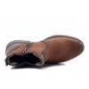BOTKI Męskie SZTYBLETY Ekoskóra MUSTANG 36M0071001 Brązowe CASUAL 46