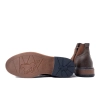 BOTKI Męskie SZTYBLETY Ekoskóra MUSTANG 36M0071001 Brązowe CASUAL 46