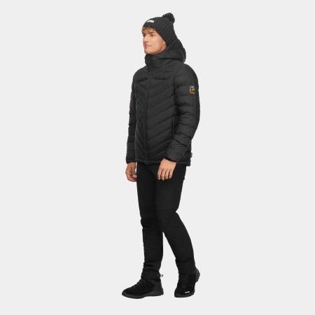 Kurtka Puchowa Pikowana Męska ALPINUS Monviso Kaczy Puch Naturalny XL