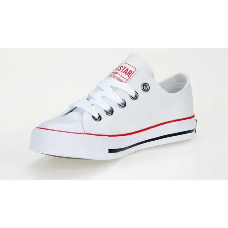 Buty BIG STAR KIDS trampki nieskie tenisówki DZIECIĘCE białe FF374200 r. 32