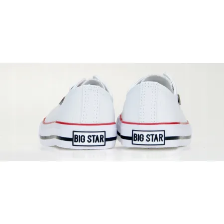 Buty BIG STAR KIDS trampki nieskie tenisówki DZIECIĘCE białe FF374200 r. 32